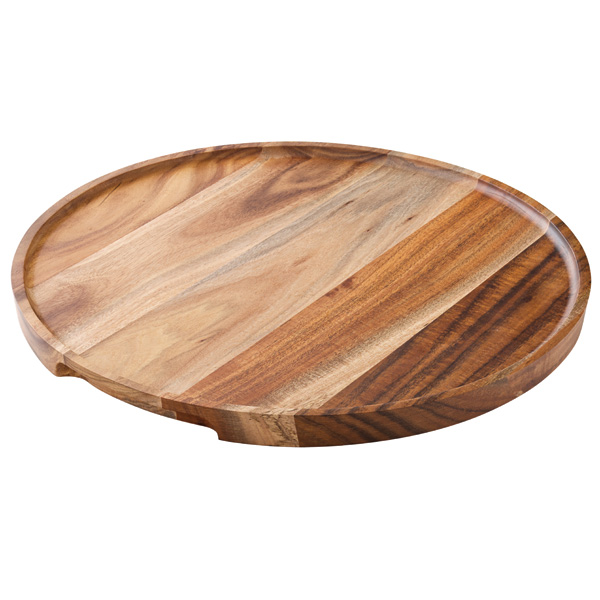 wooden serving plates