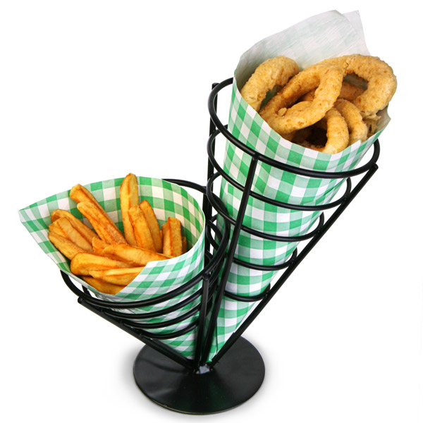 Cone Chip Baskets Barmans.co.uk