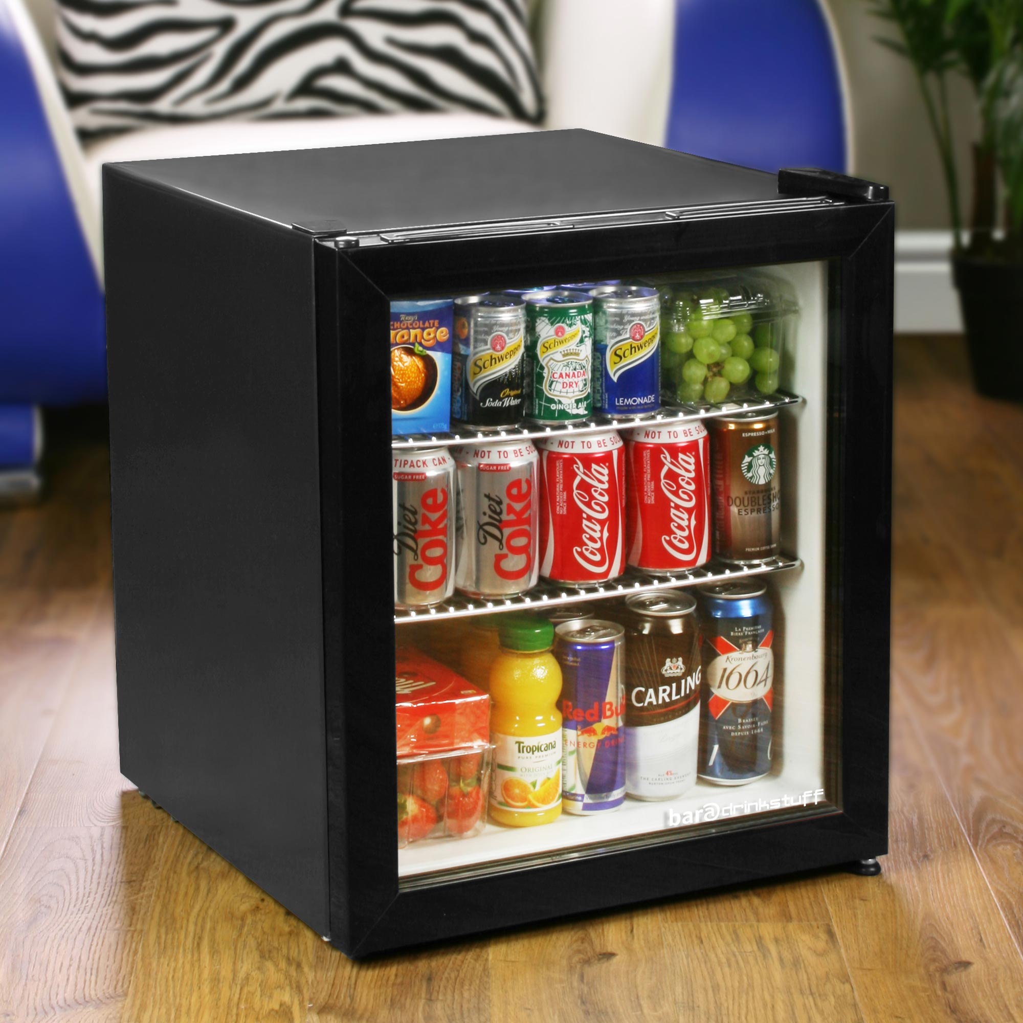 Frostbite Mini Fridge Black Mini Fridges Bottle Coolers Buy at Barmans